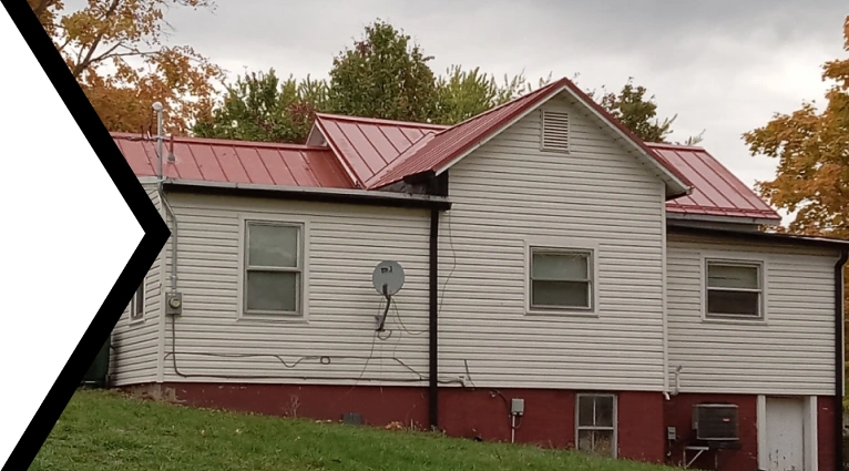 metal roof installation